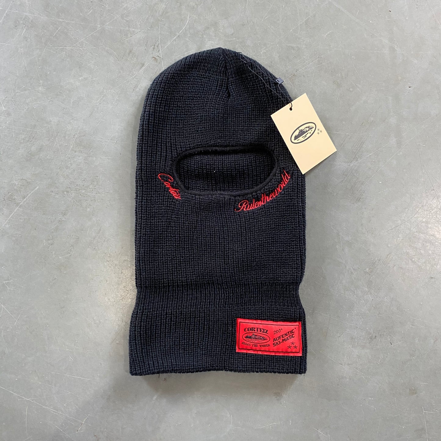 CORTEIZ BLACK/RED BALACLAVA