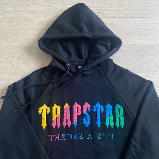TRAPSTAR RAINBOW BLACK TRACKSUIT