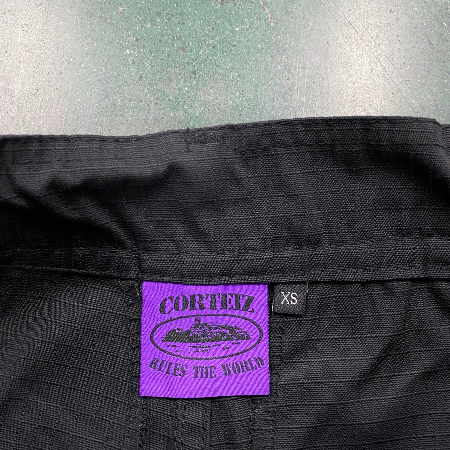 CORTEIZ ALCATRAZ BLACK/PURPLE CARGO
