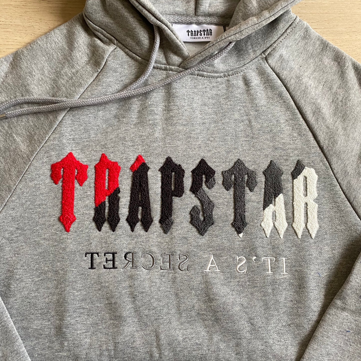 TRAPSTAR GREY/RED TRACKSUIT