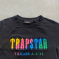 TRAPSTAR BLACK RAINBOW SUIT