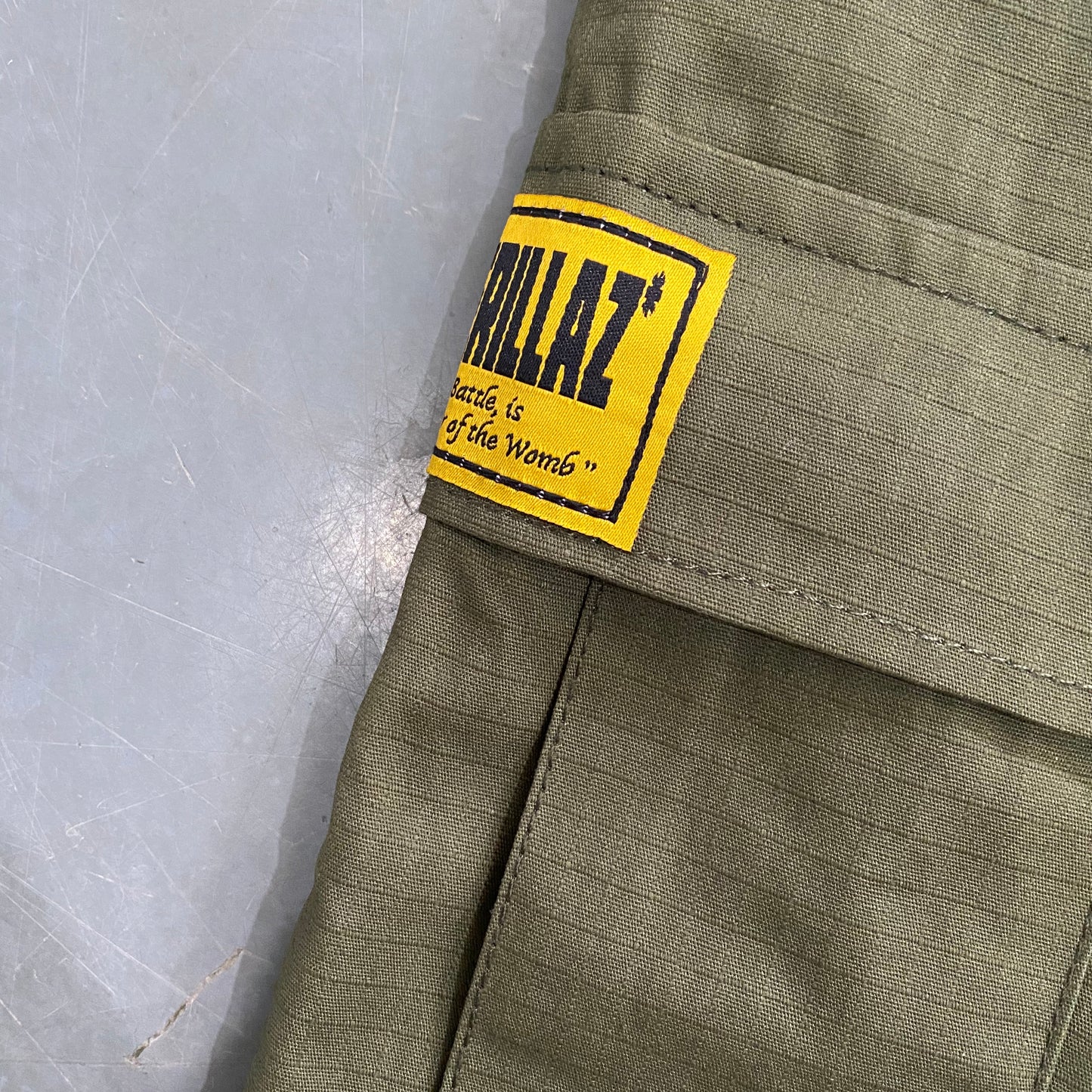 CORTEIZ OLIVE GREEN CARGO SHORTS