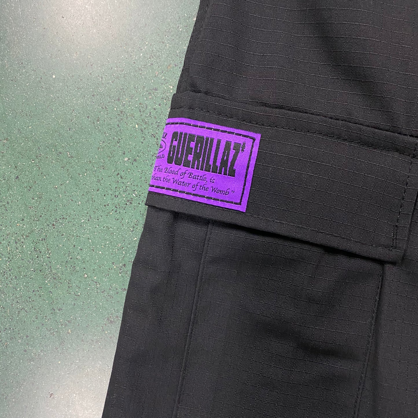 CORTEIZ ALCATRAZ BLACK/PURPLE CARGO