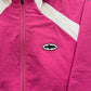 CORTEIZ PINK NYLON HOODIE