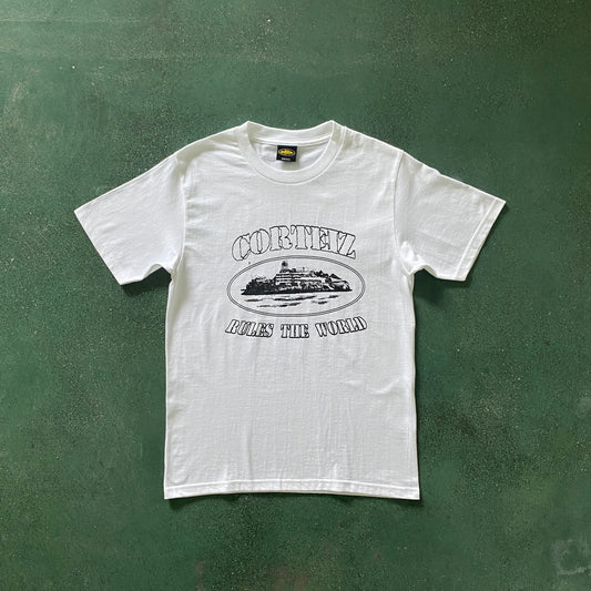 CORTEZ RULES WHITE T-SHIRT