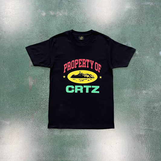 CORTEZ PROPERTY BLACK T-SHIRT