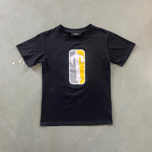 TRAPSTAR BLACK/YELLOW T-SHIRT