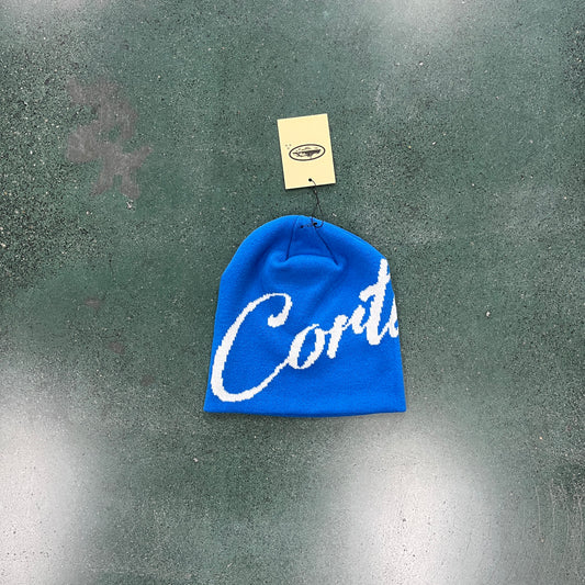 CORTEIZ BASIC BLUE BEANIE