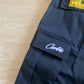 CORTEIZ BLACK/WHITE CARGO SHORTS
