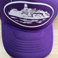 CORTEIZ ALCATRAZ PURPLE/WHITE CAP