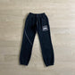 CORTEIZ ALCATRAZ BLACK/WHITE JOGGERS