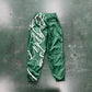 CORTEIZ GREEN NYLON JOGGERS
