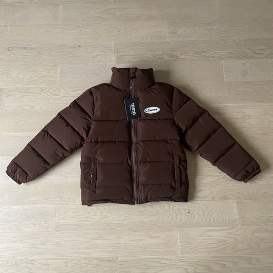 HYPERDRIVE PUFFER JACKET BROWN