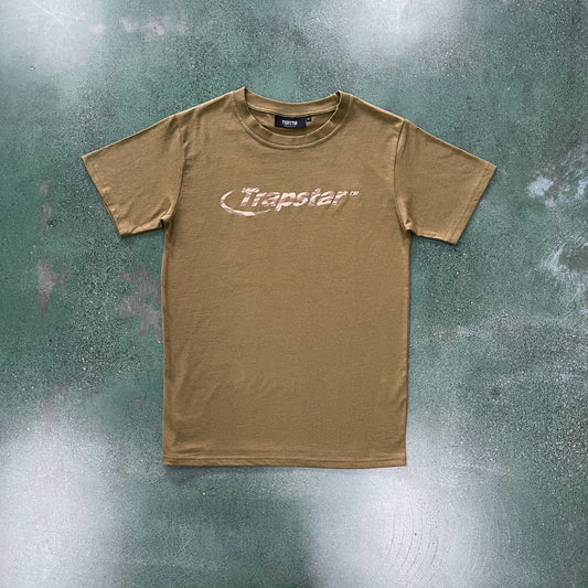TRAPSTAR BROWN/GOLD T-SHIRT