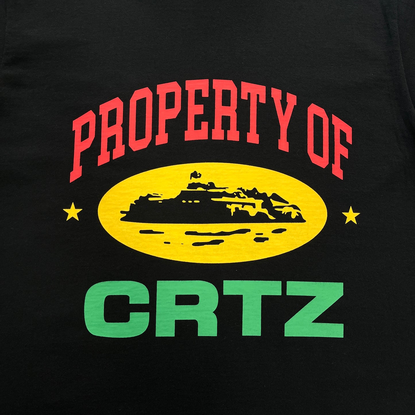 CORTEZ PROPERTY BLACK T-SHIRT