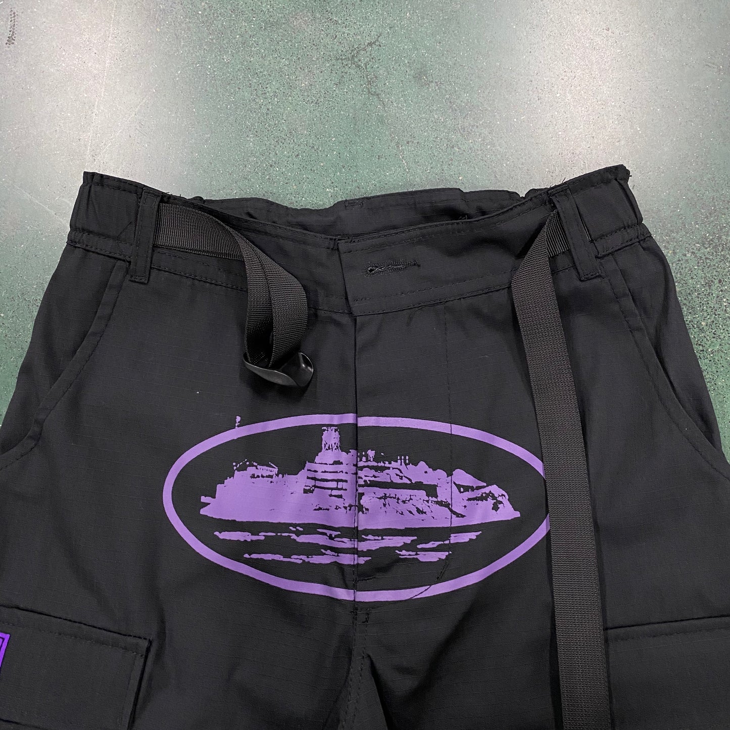 CORTEIZ ALCATRAZ BLACK/PURPLE CARGO