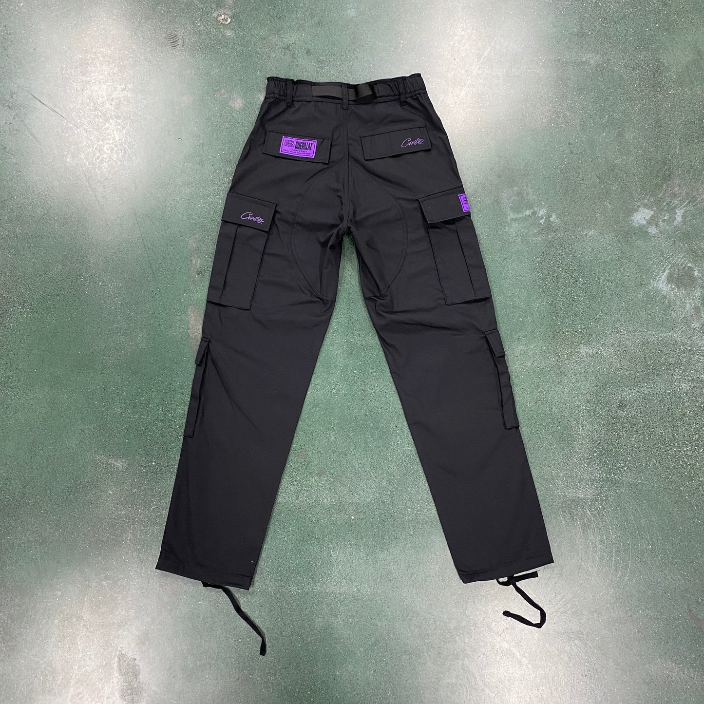 CORTEIZ ALCATRAZ BLACK/PURPLE CARGO
