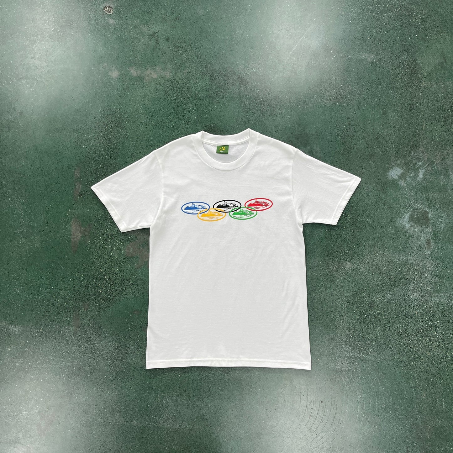 CORTEZ OLYMPIC WHITE T-SHIRT
