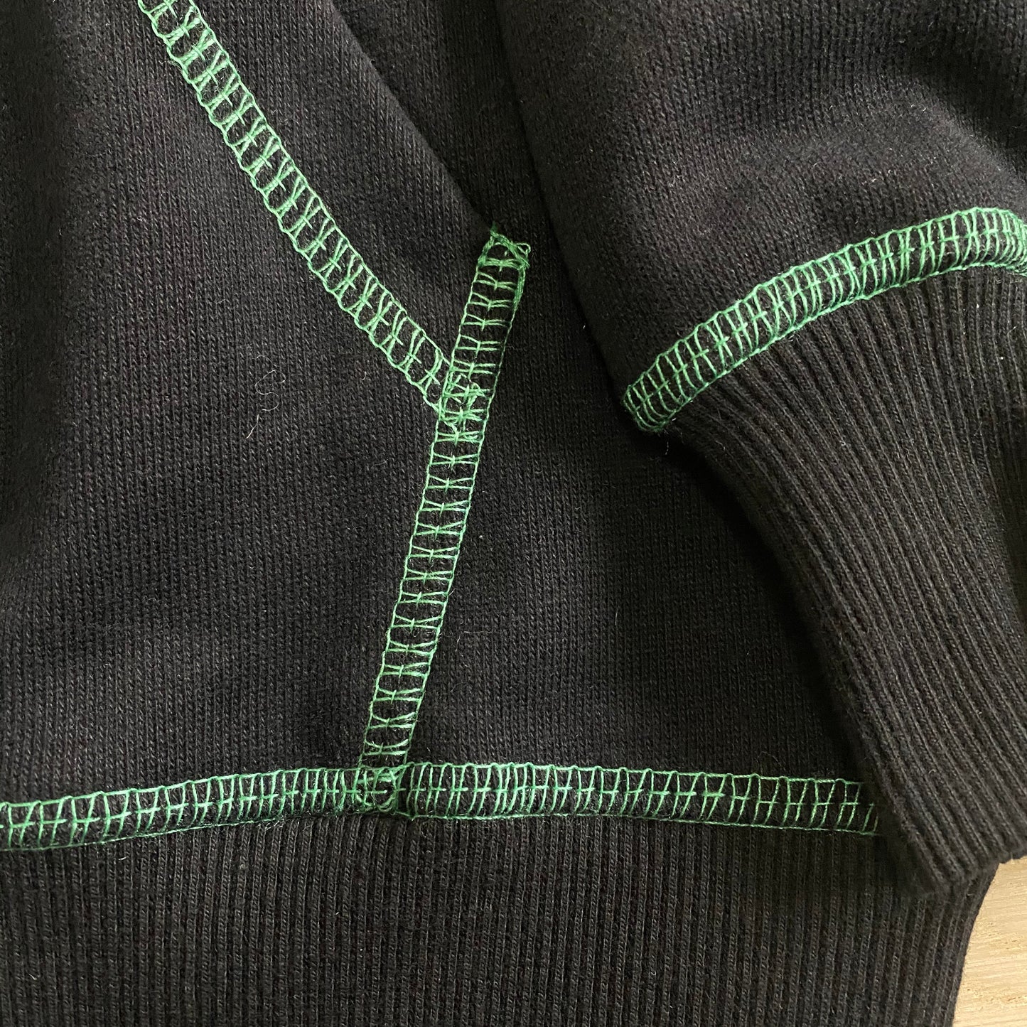 CORTEIZ ALCATRAZ BLACK/GREEN HOODIE