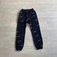 CORTEIZ BLACK/RED JOGGERS