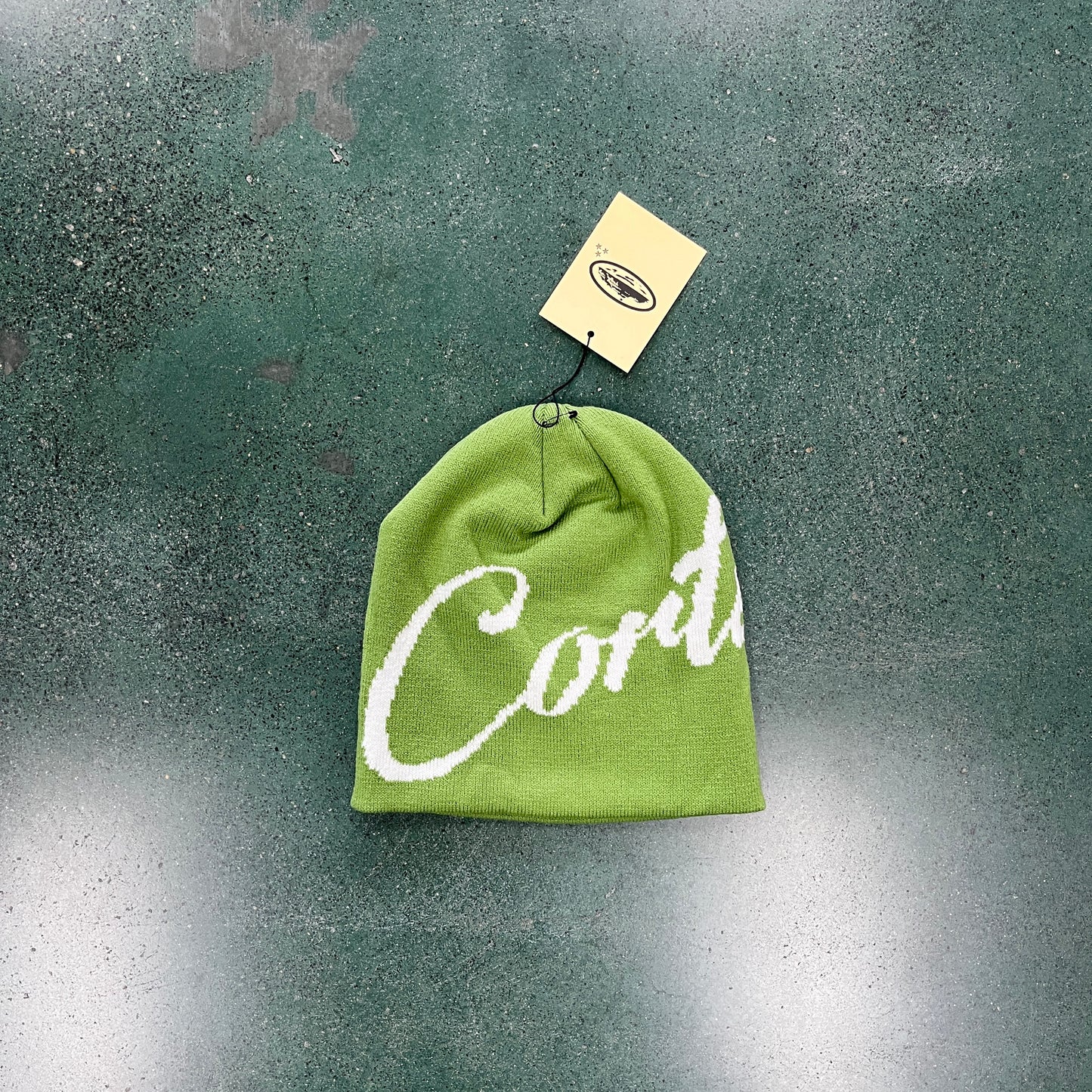 CORTEIZ BASIC GREEN BEANIE