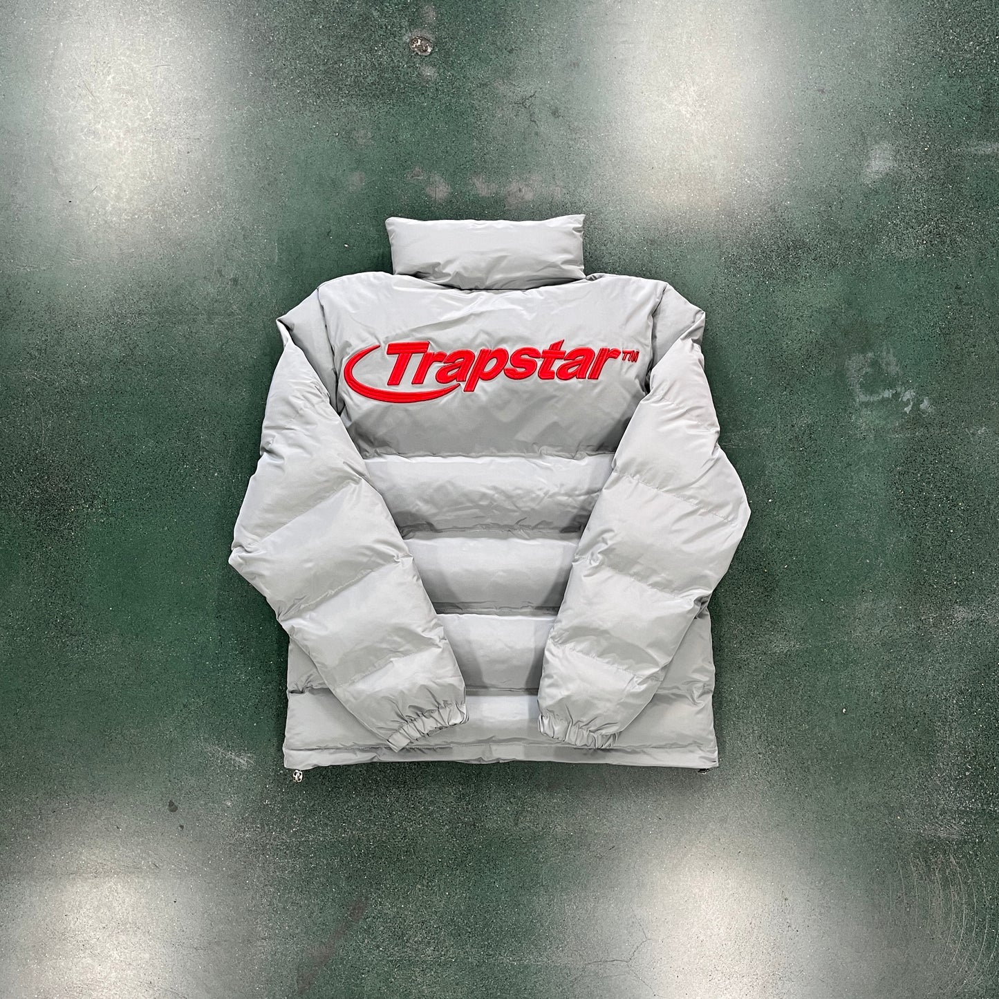 JACKET LIGHT GREY/RED 2.0