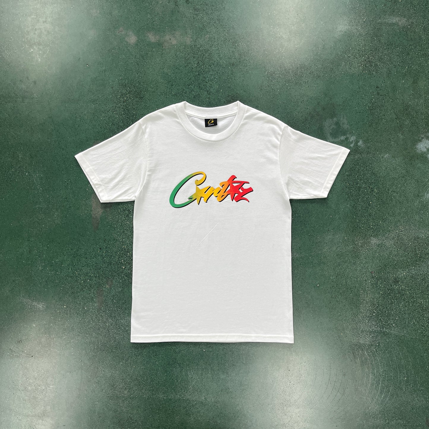 CORTEZ RAINBOW WHITE T-SHIRT