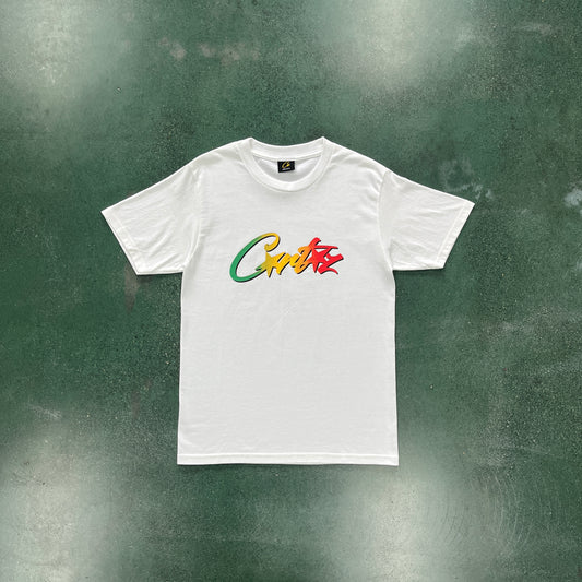 CORTEZ RAINBOW WHITE T-SHIRT