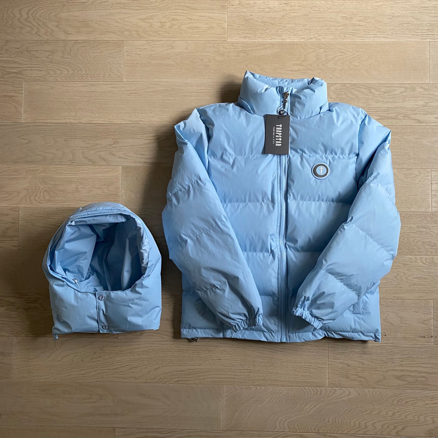 HYPERDRIVE ZIP TRACK TOP - ICE BLUE