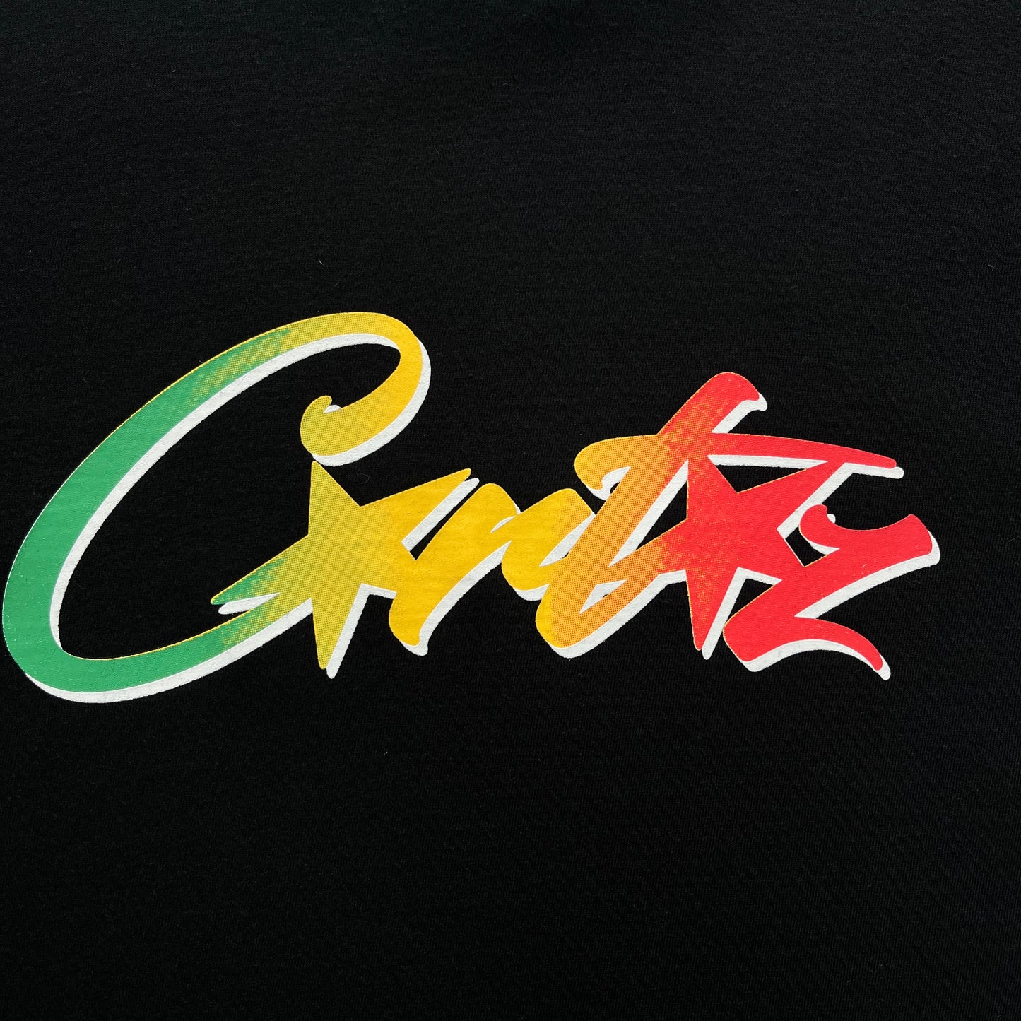CORTEZ RAINBOW BLACK T-SHIRT