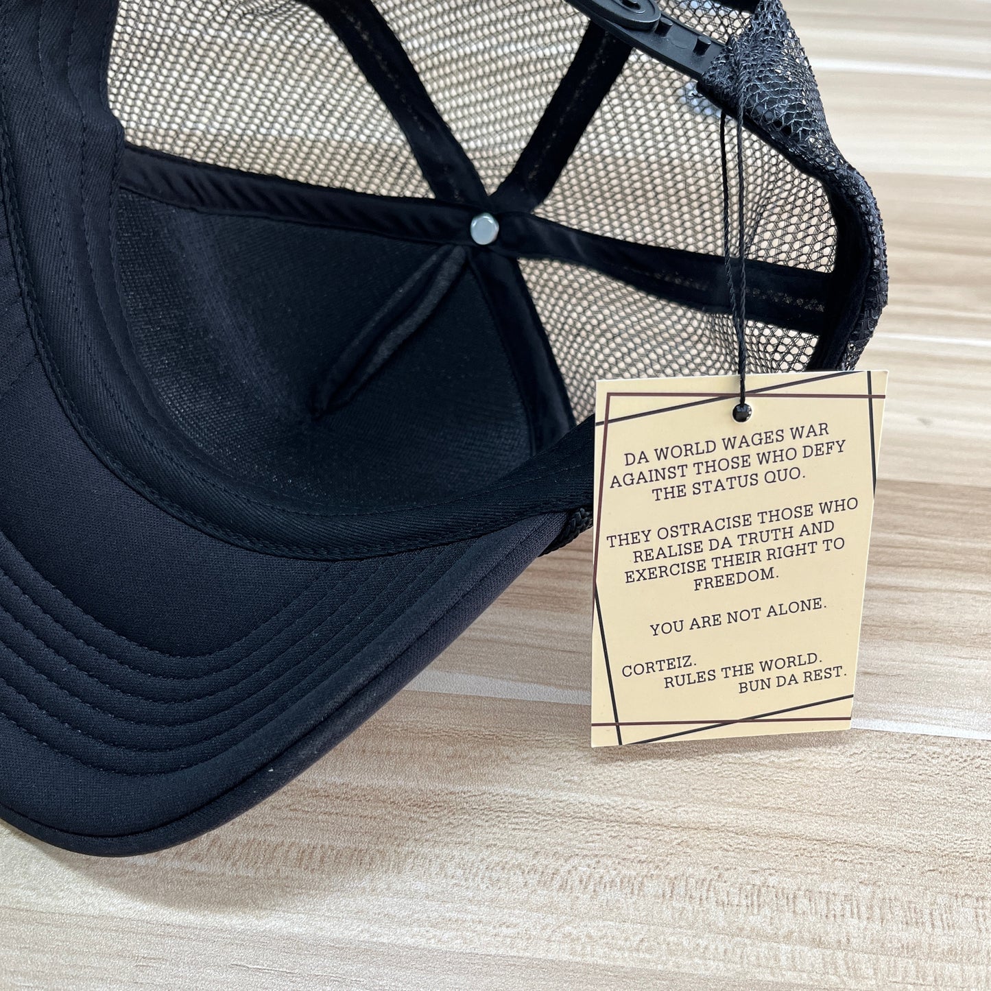 CORTEIZ ALCATRAZ DARK GREY CAP