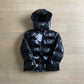 SHINY TRAPSTAR PUFFER- BLACK 2.0