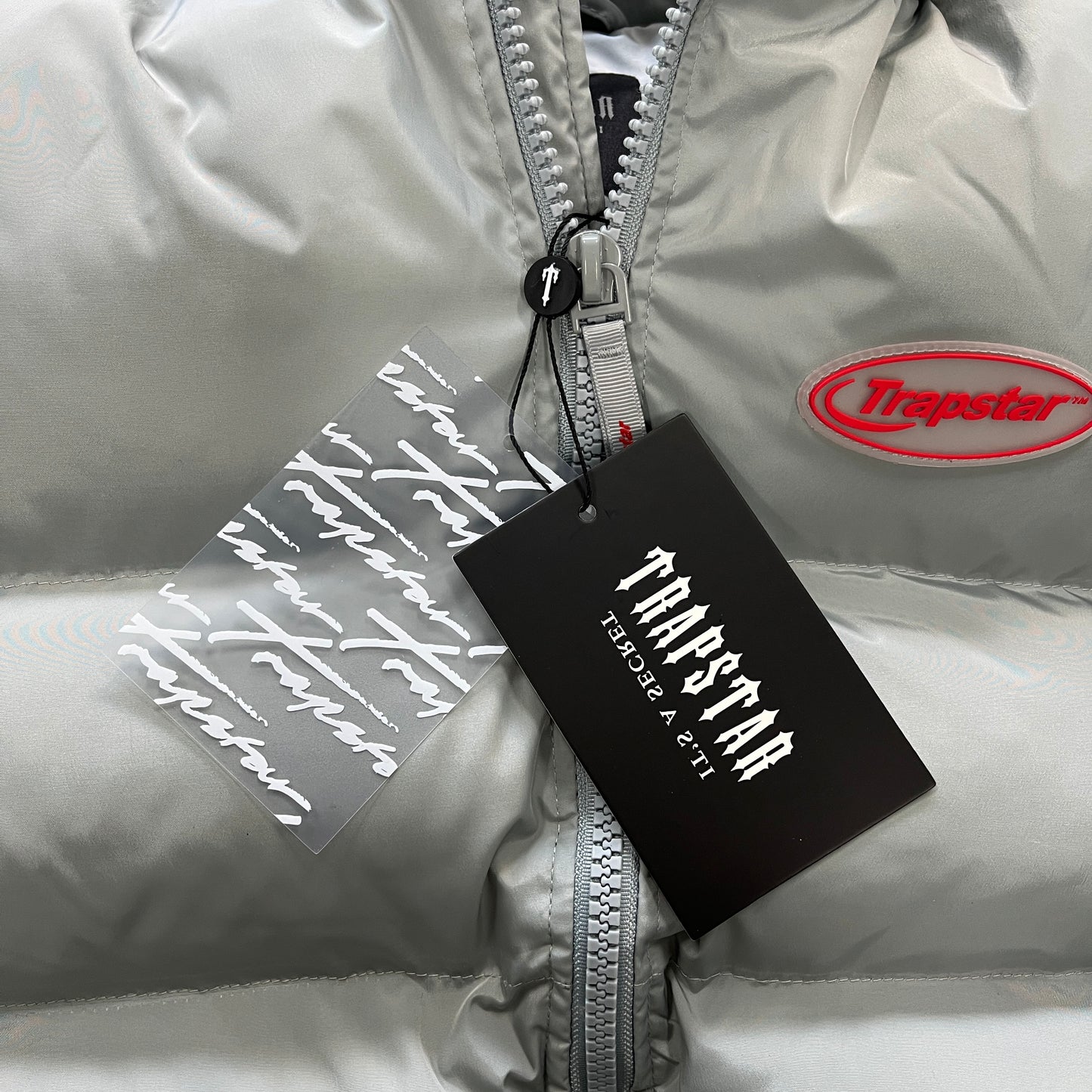 JACKET LIGHT GREY/RED 2.0