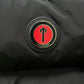 TRAPSTAR HOODED PUFFER JACKET - BLACK RED