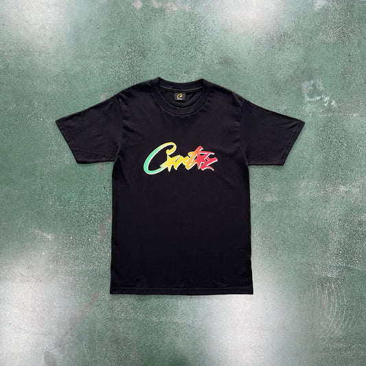 CORTEZ RAINBOW BLACK T-SHIRT