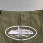 CORTEIZ OLIVE GREEN CARGO SHORTS