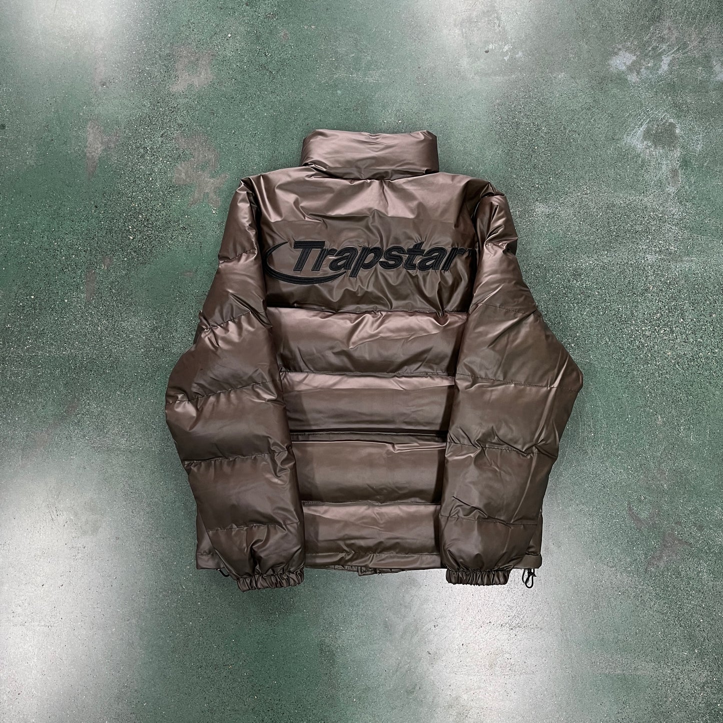 HYPERDRIVE PUFFER JACKET-BROWN