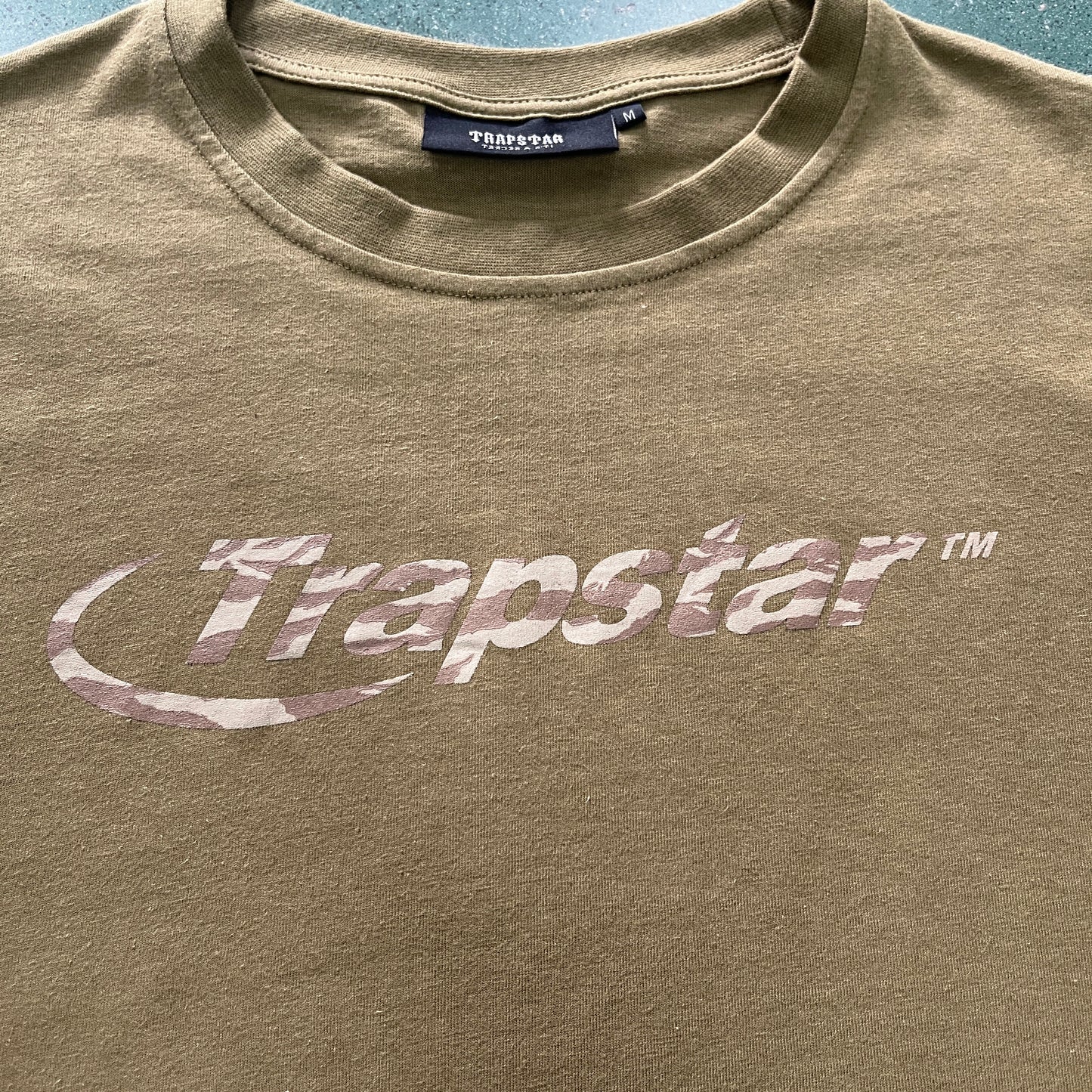 TRAPSTAR BROWN/GOLD T-SHIRT