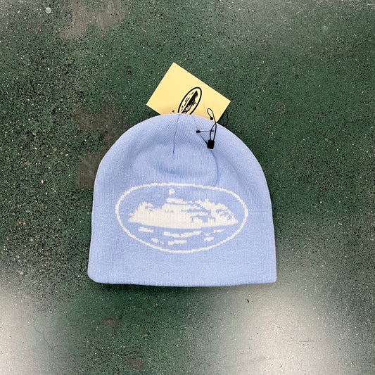 CORTEIZ ALCATRAZ LIGHTBLUE BEANIE