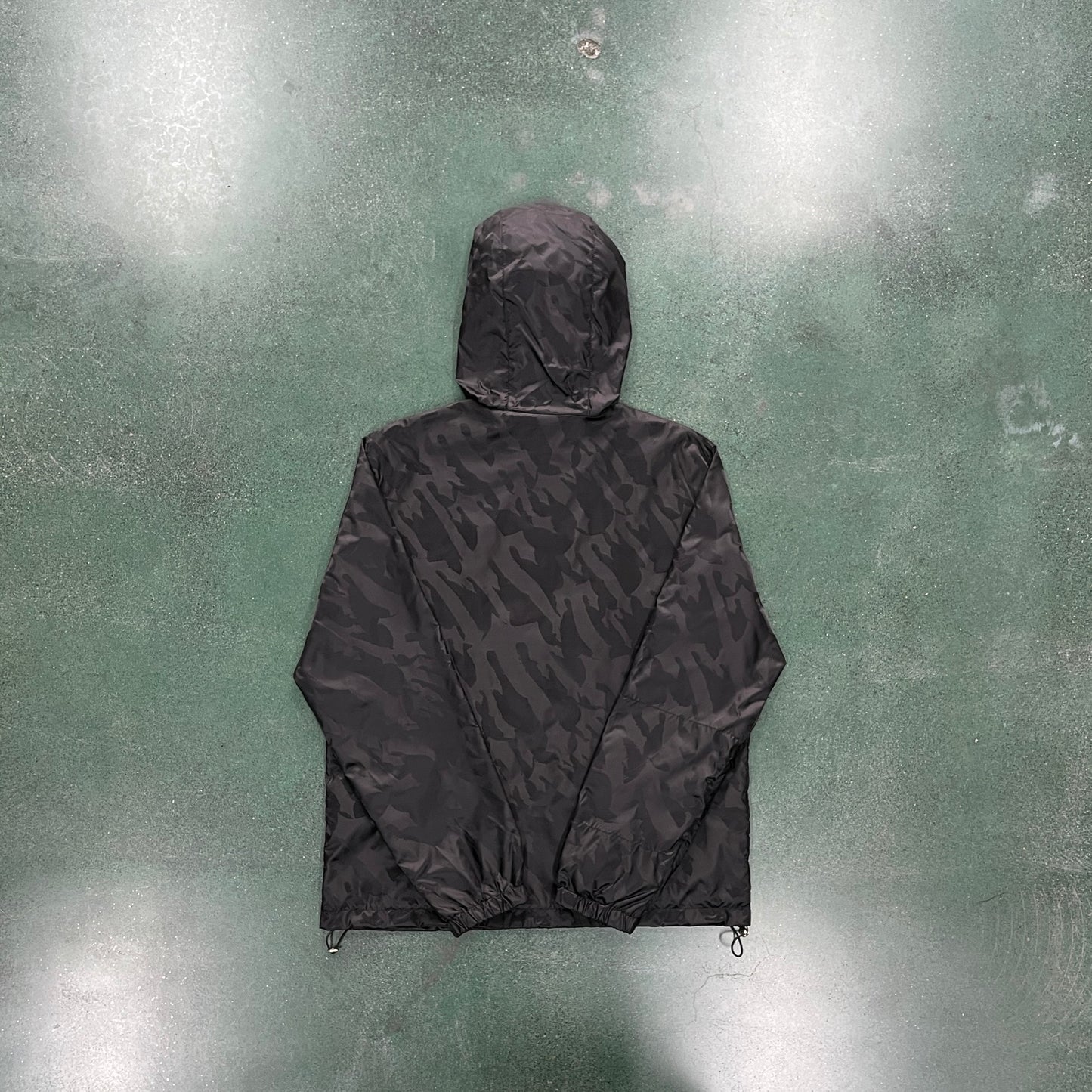 HYPERDRIVE ZIP TRACK TOP - CAMO GREY