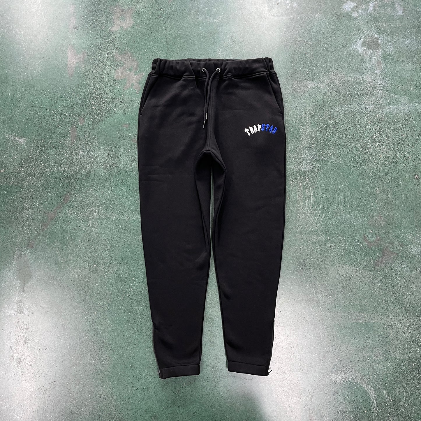TRAPSTAR BLACK/BLUE TRACKSUIT 2.0