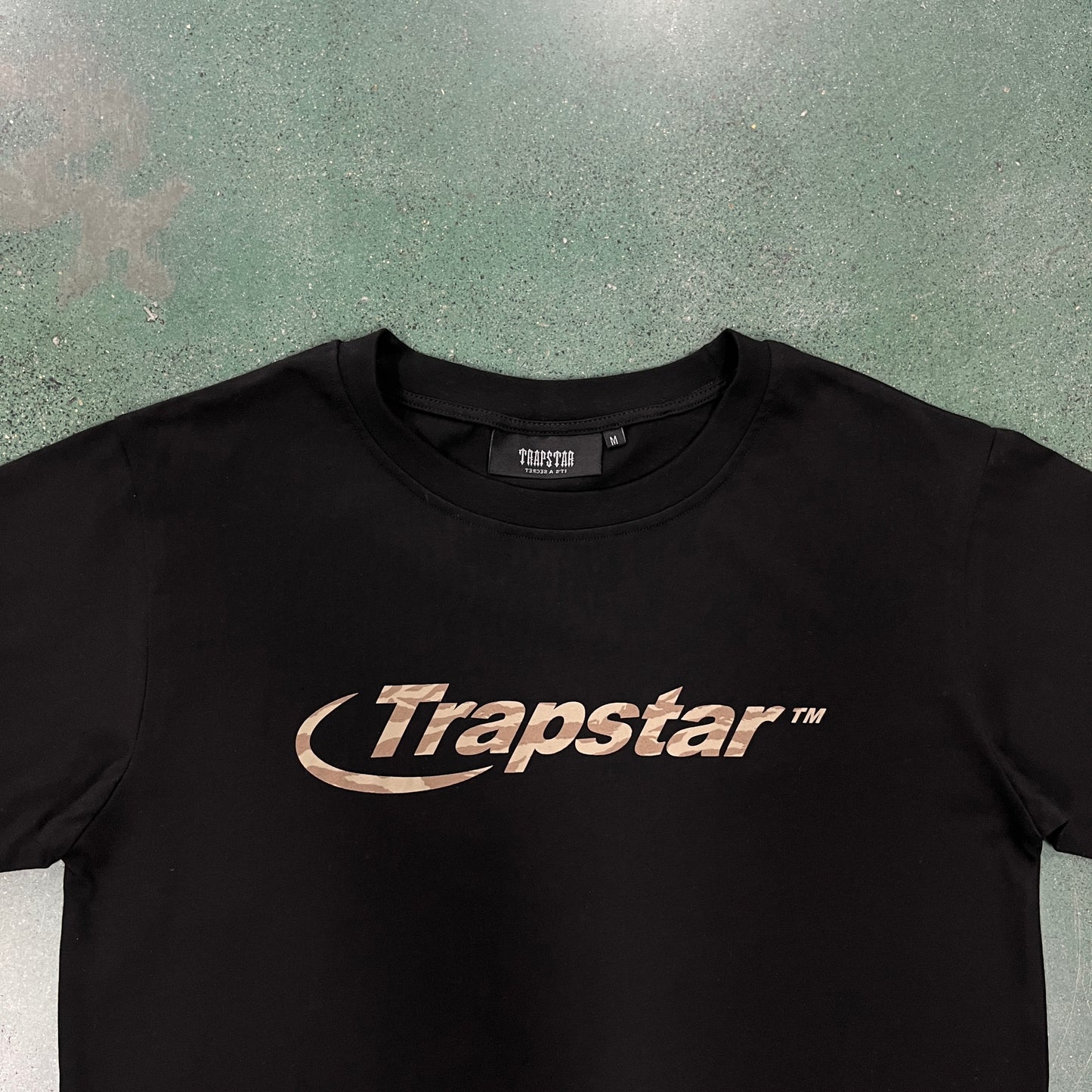 TRAPSTAR BLACK/GOLD T-SHIRT