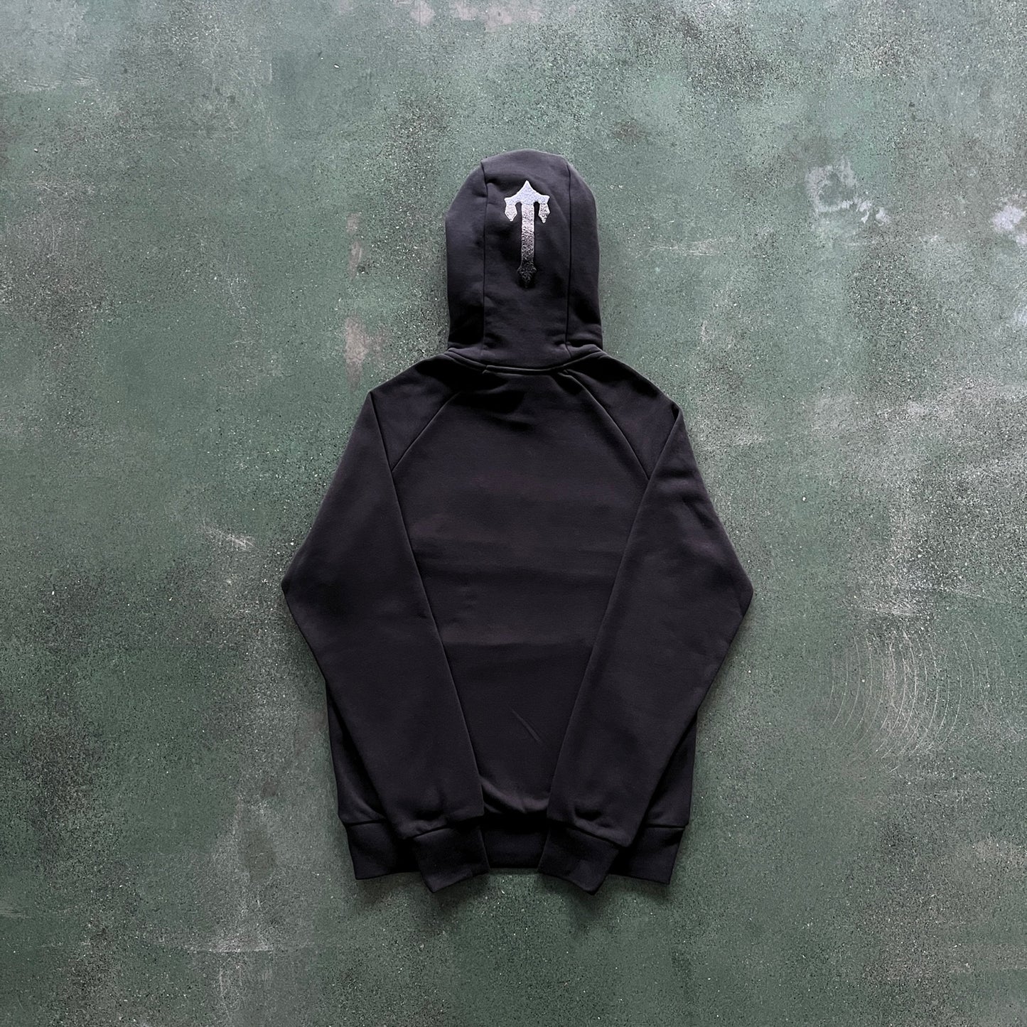CHENILLE TRAPSTAR BLACK TRACKSUIT