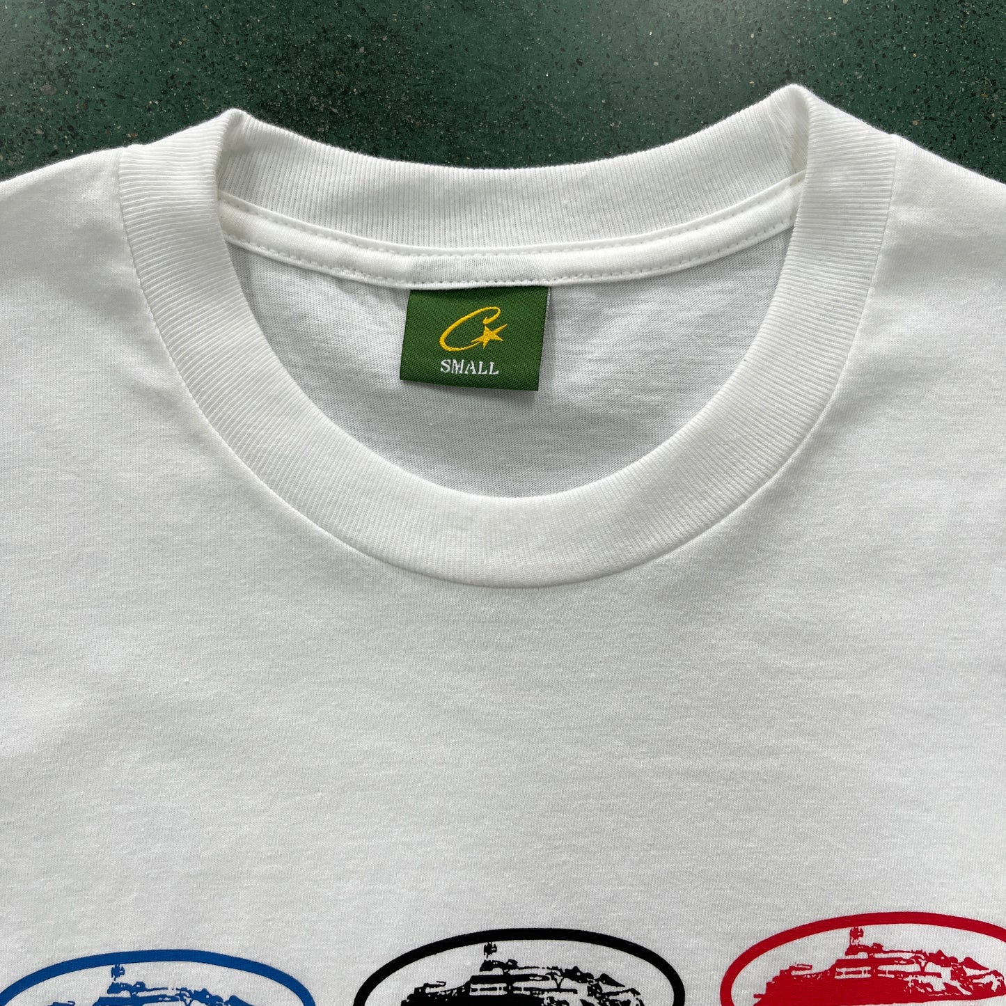 CORTEZ OLYMPIC WHITE T-SHIRT