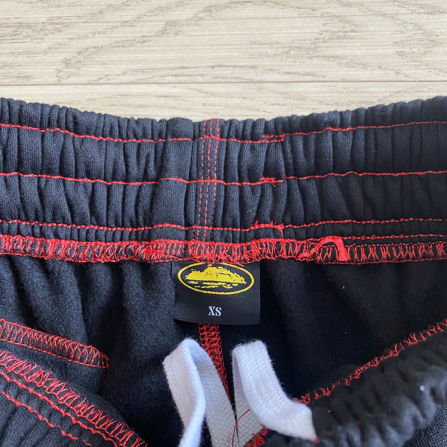 CORTEIZ BLACK/RED JOGGERS