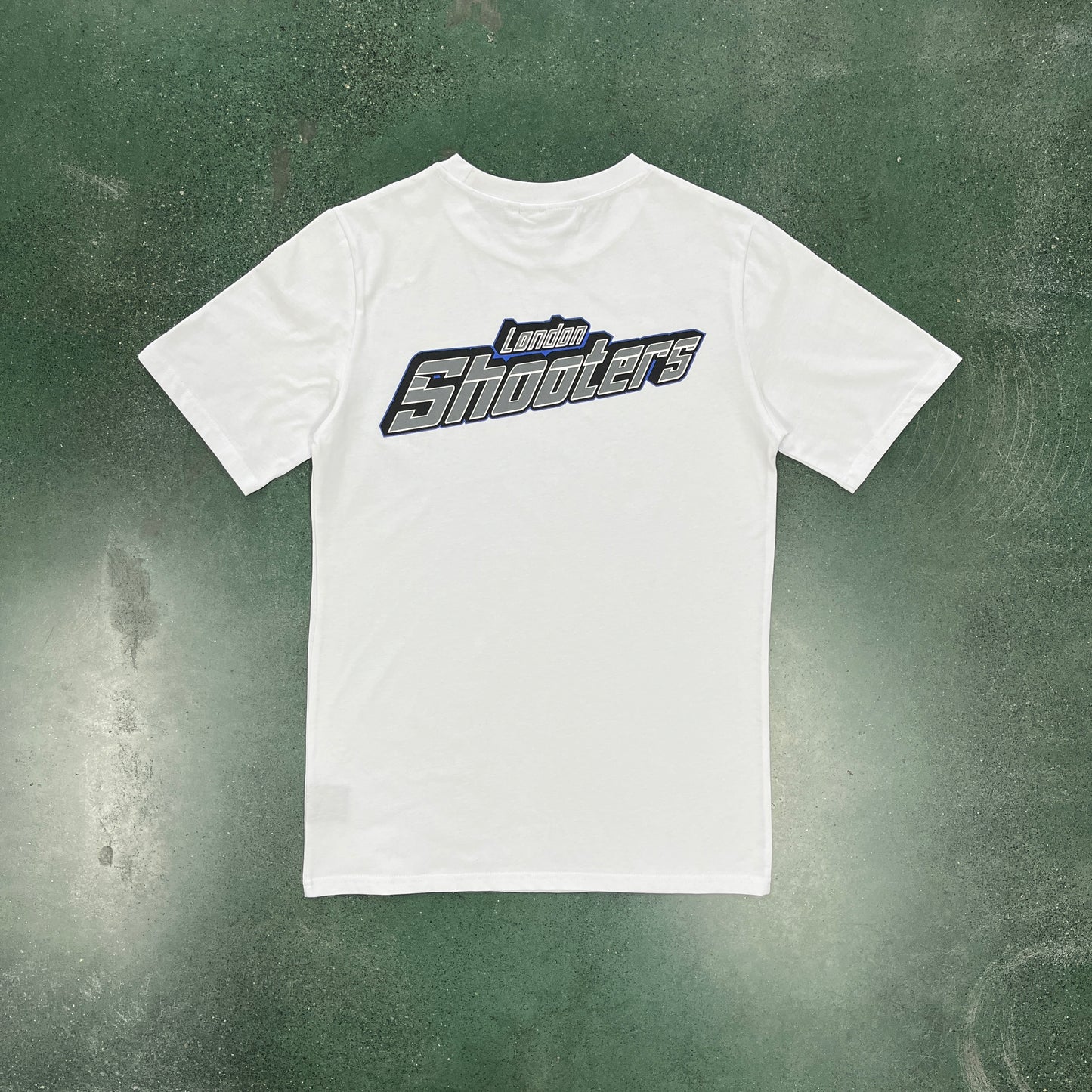 TRAPSTAR WHITE/BLUE T-SHIRT
