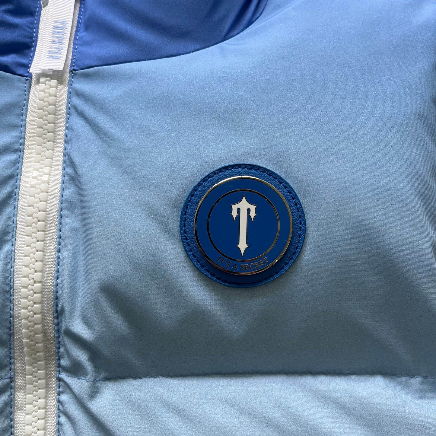 TRAPSTAR GILET - ICE BLUE