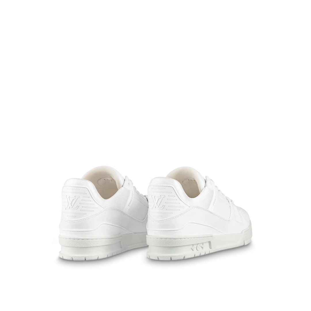 SNEAKER LV TRAINER TRIPLE WHITE