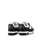 SNEAKER LV TRAINER BLACK N WHITE